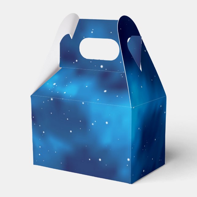 Space pattern favor box (Front Side)