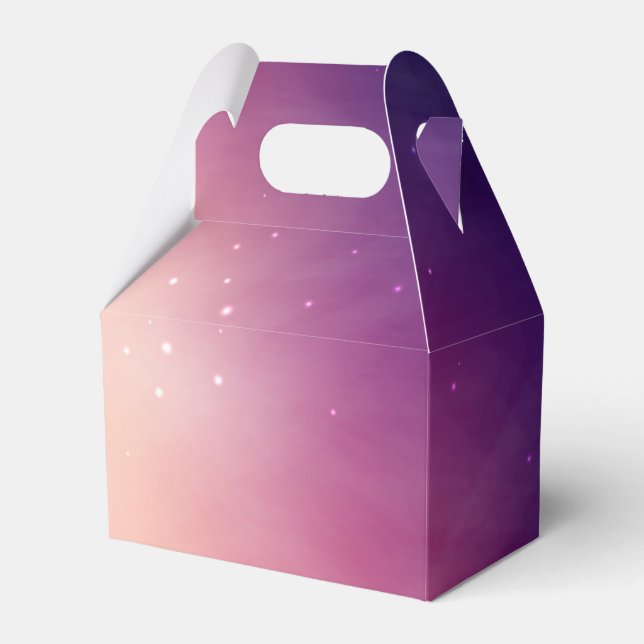 Space pattern favor box (Front Side)