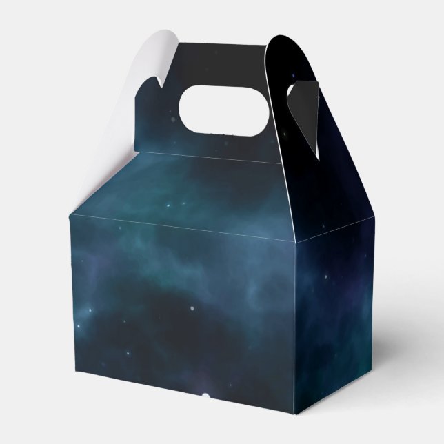 Space pattern favor box (Front Side)