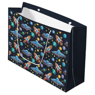 Space Pattern Gift Bag