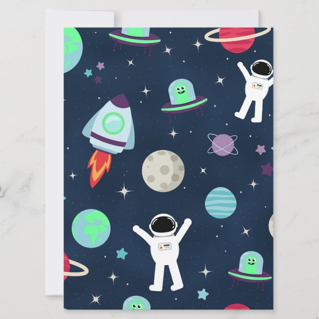 Space Pattern illustration (Front)