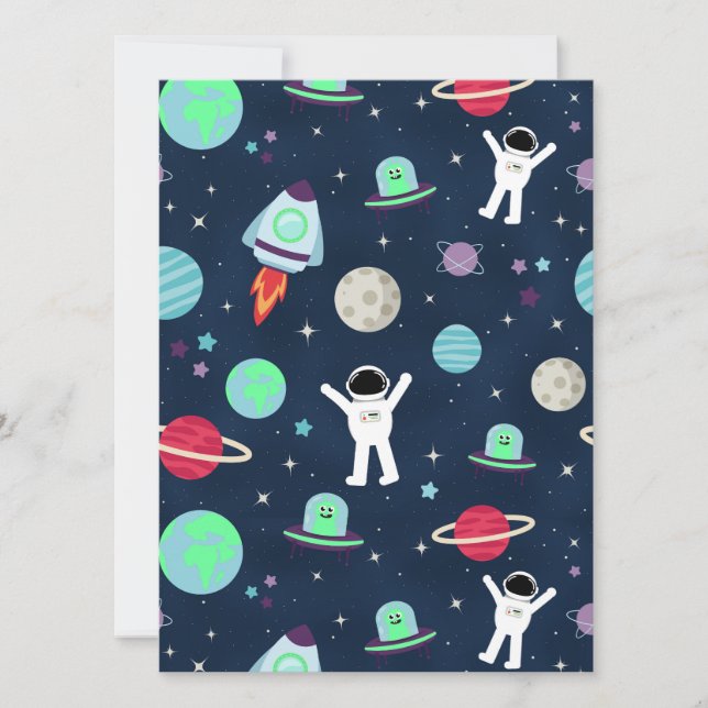 Space Pattern illustration (Front)