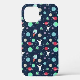Space Pattern illustration iPhone 12 Pro Case