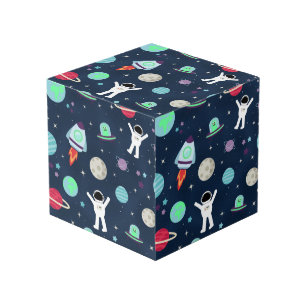 Space Pattern illustration Cube