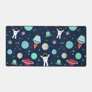 Space Pattern illustration Desk Mat