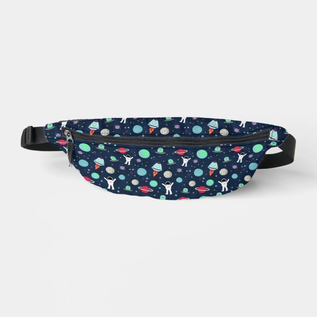 Space Pattern illustration Fanny Pack (Front)