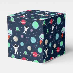 Space Pattern illustration Favor Box