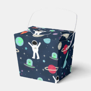 Space Pattern illustration Favor Box