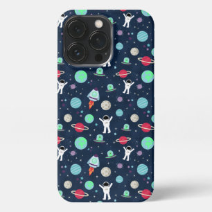 Space Pattern illustration iPhone 13 Pro Case