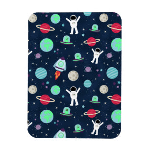 Space Pattern illustration Magnet
