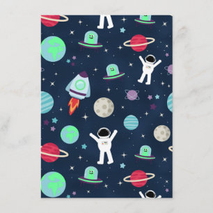 Space Pattern illustration Menu