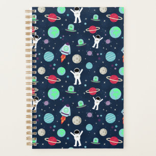Space Pattern illustration Planner