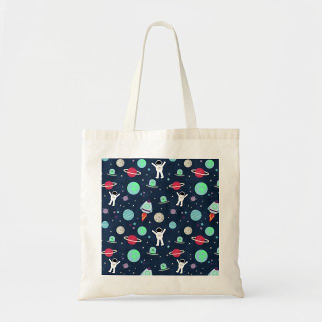 Space Pattern illustration Tote Bag (Front)