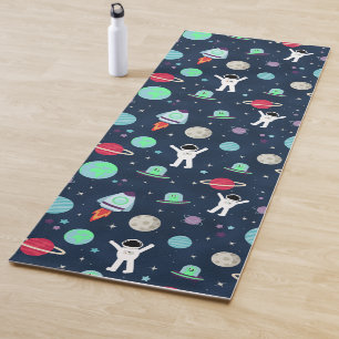 Space Pattern illustration Yoga Mat
