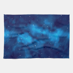 Space pattern kitchen towel