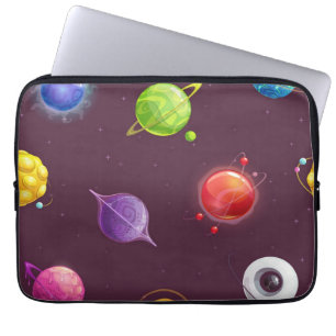 Space pattern laptop sleeve