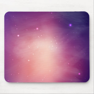 Space pattern mouse pad