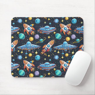 Space Pattern Mouse Pad