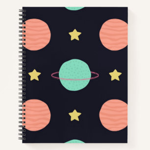 Space pattern notebook
