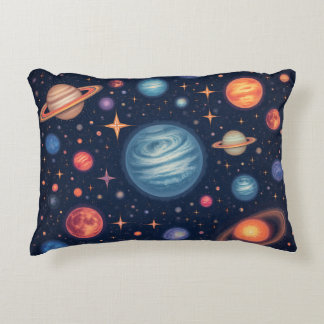 Space pattern pillow