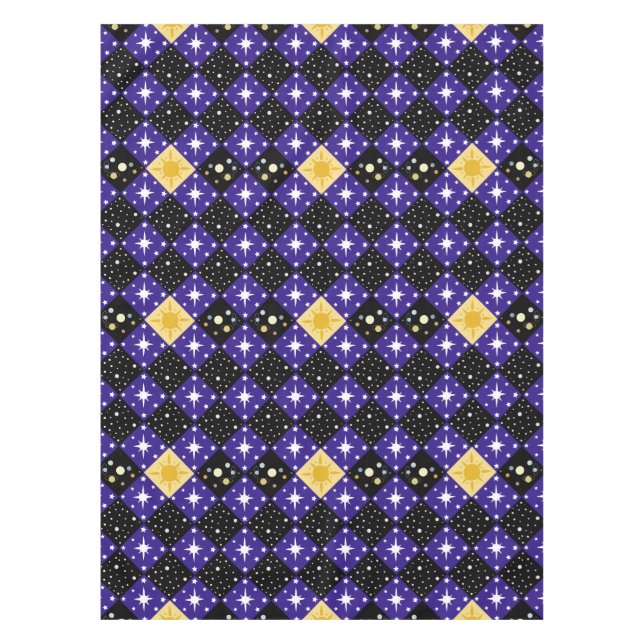 Space Pattern Tablecloth (Front)