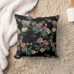 Space Pattern Throw Pillow