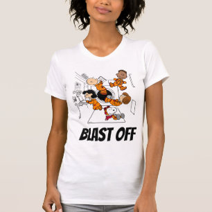 SPACE Peanuts Gang in Space T-Shirt