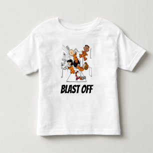 SPACE   Peanuts Gang in Space Toddler T-shirt