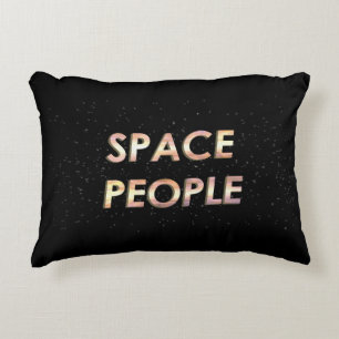 Space People - The Pillow! Decorative Pillow