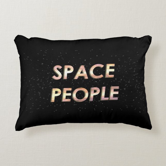Space People - The Pillow! Decorative Pillow (Front)