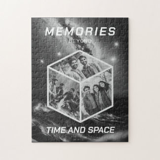 Space Photo Collage in 3D Poster Jigsaw Puzzle