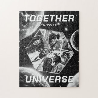 Space Pictures Cubes Between Plants in 3D Jigsaw Puzzle
