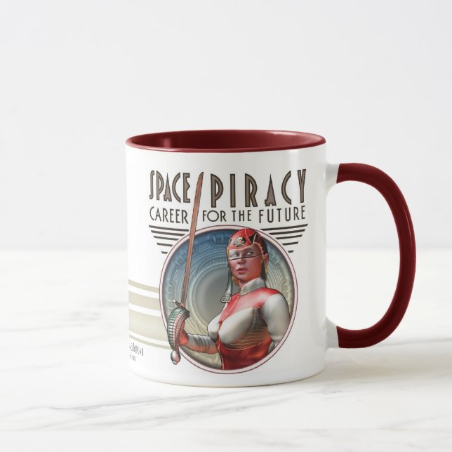 Space Piracy Mug (Right)