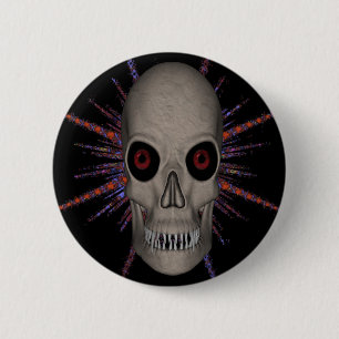 Space Pirate 2 Inch Round Button