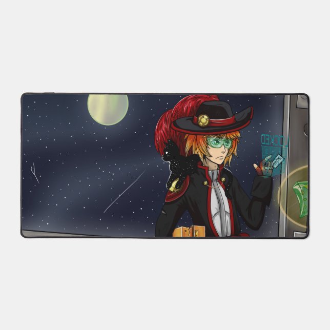 Space Pirate Desk Mat (Front)