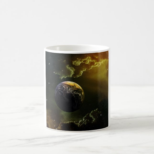 SPACE PLANET  COFFEE MUG (Center)