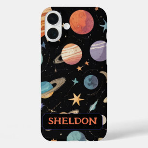 Space Planets Astronomy Cosmic Galaxy Gift iPhone 16 Plus Case
