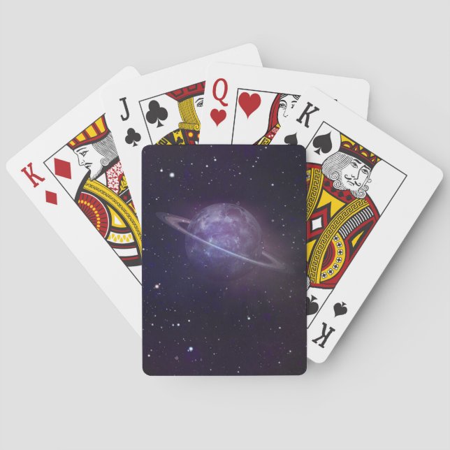 Space playing cards (Back)