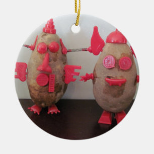 Space Potatoes Ceramic Ornament