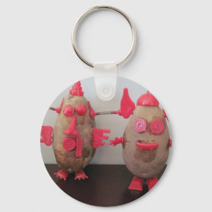Space Potatoes Keychain
