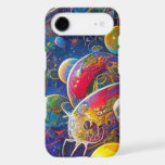 Space Race closeup Apple iPhone 17 Air Slim case<br><div class="desc">Space Race phone cases are for space fans,  science buffs,  Sci-Fi fans,  racing fans,  and surrealism and pop art enthusiasts. Space Race is Steamy Raimon digital art.</div>