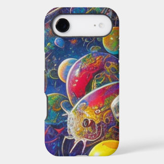 Space Race closeup Apple iPhone 17 Air Tough case