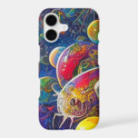 Space Race closeup Apple iPhone 17 Slim case<br><div class="desc">Space Race phone cases are for space fans, science buffs, Sci-Fi fans, monster fans, racing fans, and surrealism and pop art enthusiasts. Space Race is Steamy Raimon digital art.</div>
