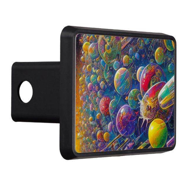 Space Race hitch cover receiver (Right)