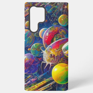 Space Race Samsung S22 Ultra phone case