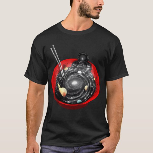 Space Ramen Bath T-Shirt (Front)