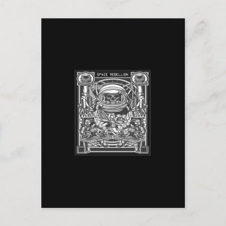 space rebellion postcard