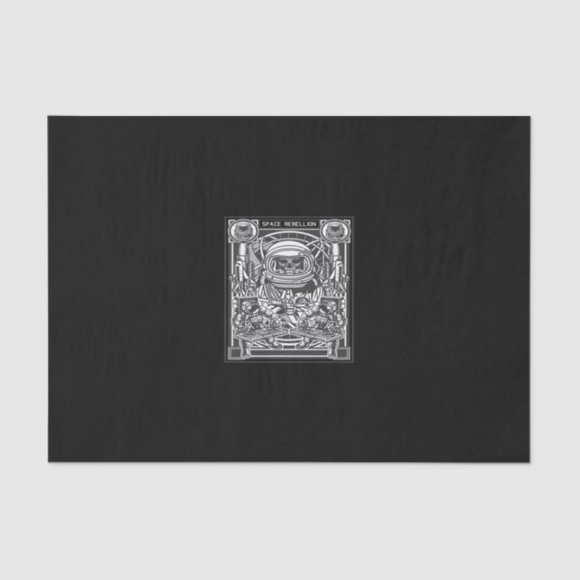 space rebellion tissue paper (Front)