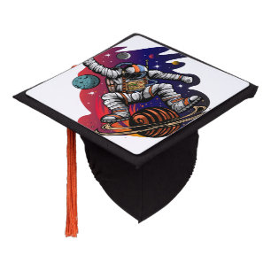 Space Ride  Graduation Cap Topper