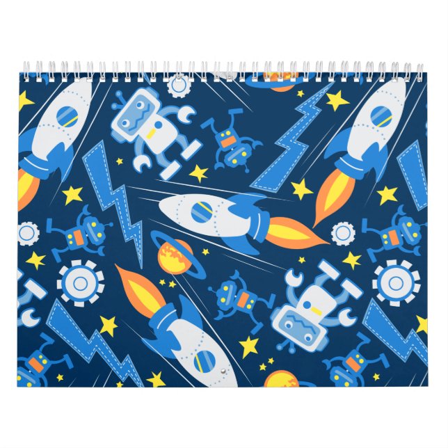 Space robot calendar (Cover)